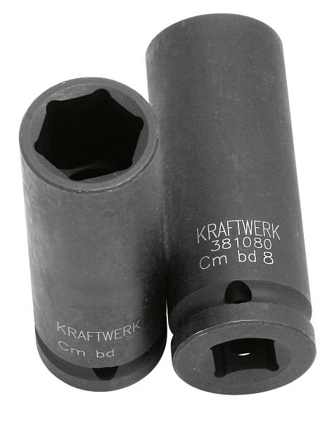 Douille à chocs Kraftwerk 1/2", longue 32 mm, 381320