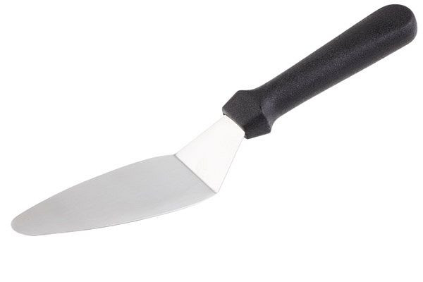 Palette pâtissière APS, 17 x 7,5 cm, lame inox, manche polypropylène antidérapant, noir, 88932