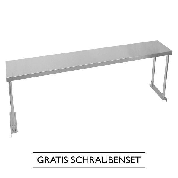 Etagère inox restauration KuKoo 180 cm, 24900