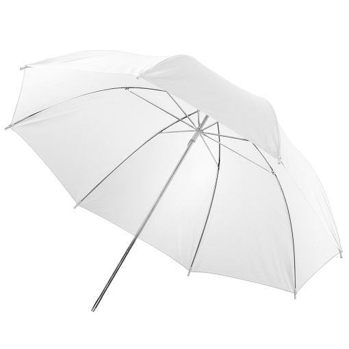 Parapluie Walimex translucide blanc, 84cm, 12132