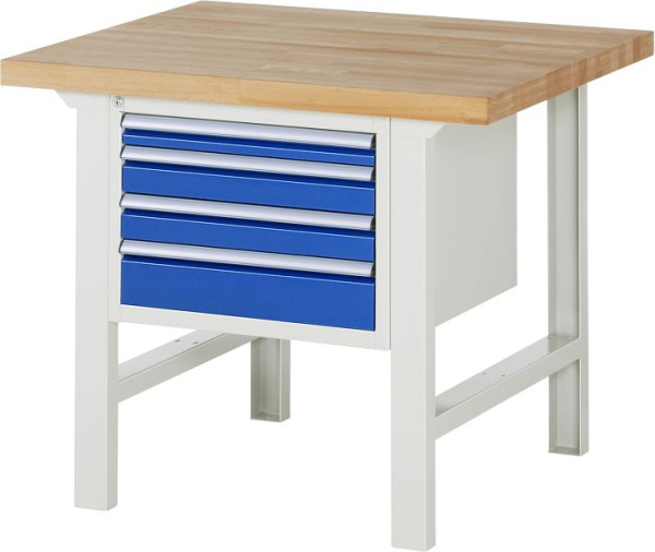Etabli RAU série 7000 - modèle 7132, L1000 x P900x H840 mm, base système L820 x P850 x H800 mm, 03-7132A1-109B4S.11