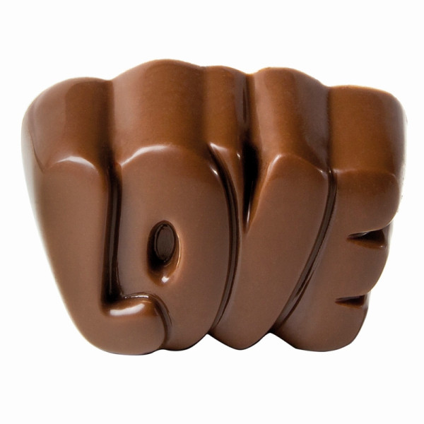 Moule à chocolat Schneider - Amour, 275 x 135 x 24 mm / 33 x 22,5 x 16 mm, 10,5 g, 3 x 8 pièces, 421744