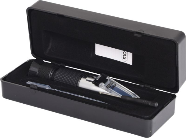 Liquide de refroidissement / acide de batterie réfractomètre KS Tools, 550.1290