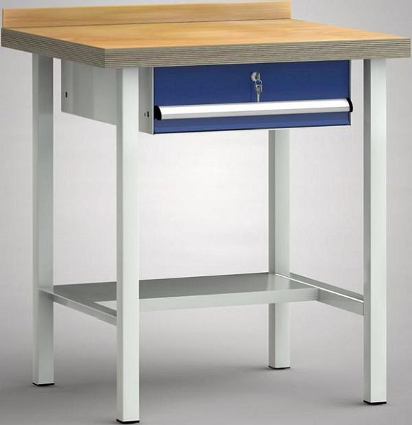 Etabli standard KLW - 750 x 700 x 840 mm L x P x H, WS003N-0750M40-E7003