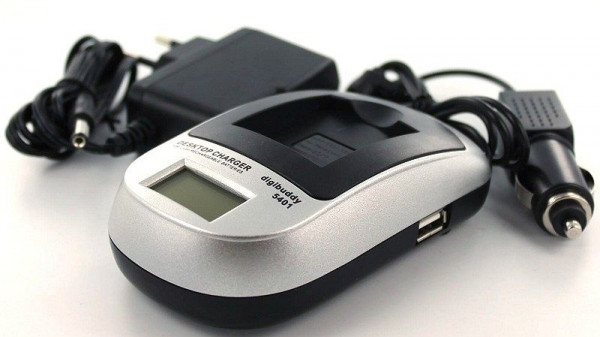 Chargeur AGI compatible avec PANASONIC LUMIX DMC-FS18, 86298