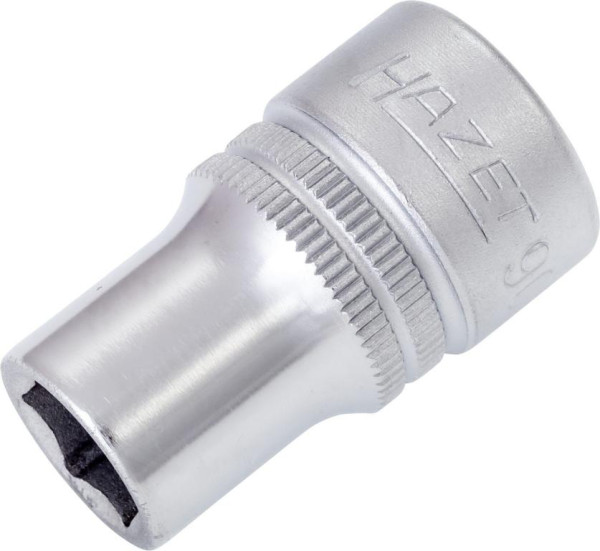 Clé à douille Hazet, hexagonale, carré creux 12,5 mm (1/2 pouce), profil de traction hexagonal externe, 11 mm, 900-11