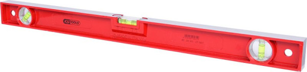 KS Tools Niveau à bulle en aluminium moulé sous pression lourd, forme squelette, 600 mm, 204.4610