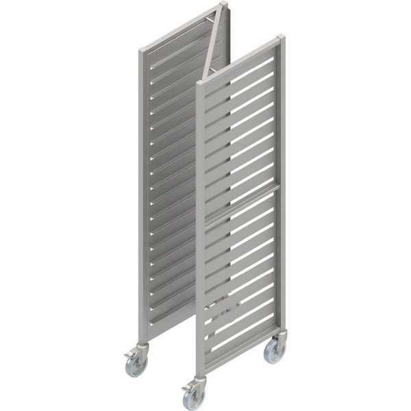 Chariot inox de transport et de rayonnage Stalgast "PRO" Enregistrement GN2/1, VWN21030