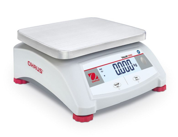 Balance compacte OHAUS V12P6T-M, capacité de pesée 6 kg, lisibilité lors d'une pesée de 0,5 g, 30554439
