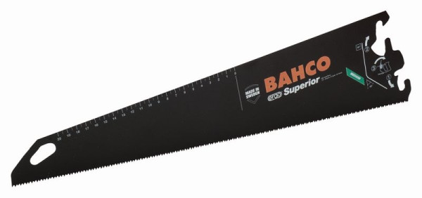 Lame de scie Bahco Superior, pour matériaux moyennement grossiers, 475 mm, 9/10 dents par pouce, EX-19-XT9-C