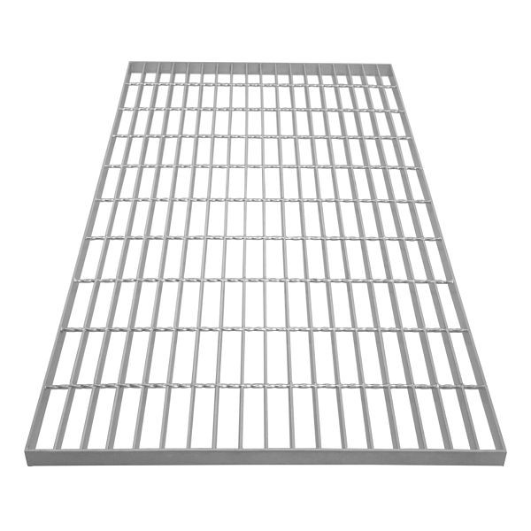 Monster Floor Forge Way Grilles en acier galvanisé avec plaque de base en maille pour gouttière de drainage, 211377