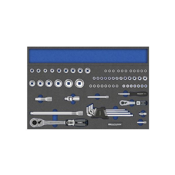 Module d'outils MATADOR : clé à douille XL, 3/3 : 390 x 579 mm, longueur : 577 mm, 8164 1412