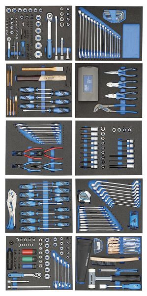 Assortiment d'outils GEDORE en modules CT, 308 pièces, 2956535