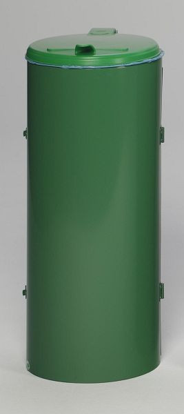 Collecteur de déchets compact VAR junior avec porte à un battant, vert, 1002