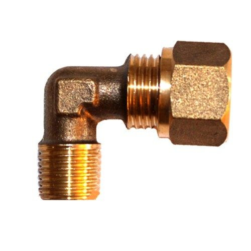 Support d'angle AEROTEC 1/4 pouce AG - 3/8 pouce AG - 90 degrés - avec bague de serrage, 9412469