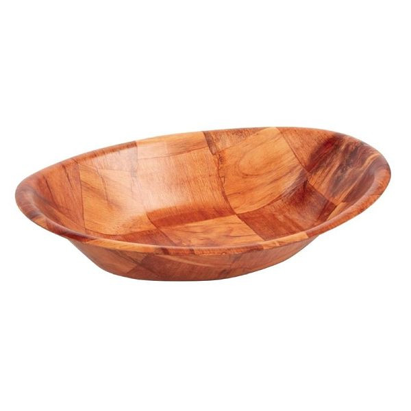 Bol ovale en bois OLYMPIA 19 x 25,5 cm, L092