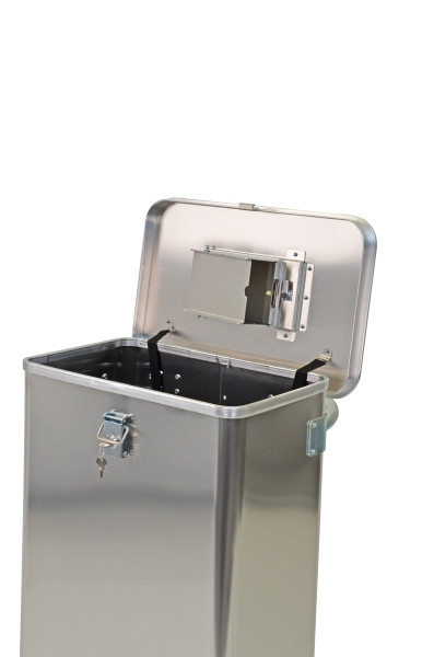 Conteneur à déchets Gmöhling Disque G®-DOCU D 1009 / 120 H disque, 450 x 275 x 990 mm, 220100918