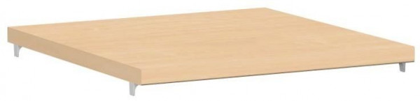 Étagère geramöbel avec support d'étagère, 400x370x19, hêtre, N-341702-B