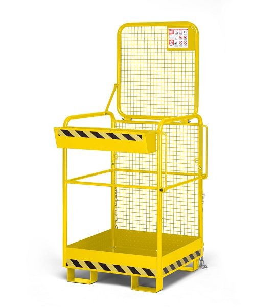Panier de travail RR Industrietechnik, RAK-One, RAL 1023 jaune signalisation, 120000095