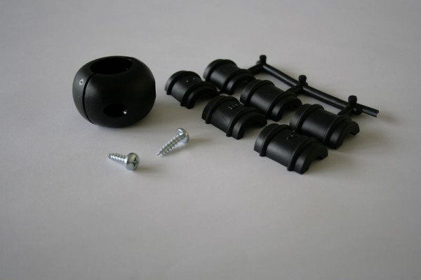 Bouchon de tuyau ELMAG pour série 530 et plus petite, version peinte 'KR 8102' (convient aux tuyaux 3/8' et 1/2'), 9403954