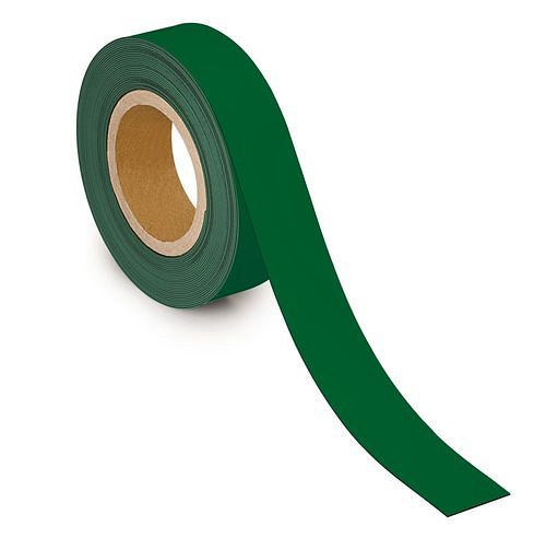 Ruban de marquage magnétique MAUL, 10 mx 40 mm x 1 mm, vert, 307940