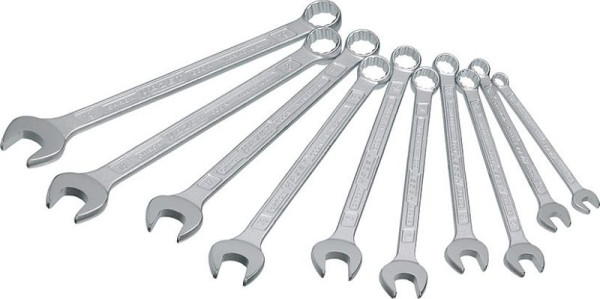 Jeu de clés mixtes Hazet, profil de traction double hexagonal externe, 8 - 19, nombre d'outils : 10, 600SPC/10
