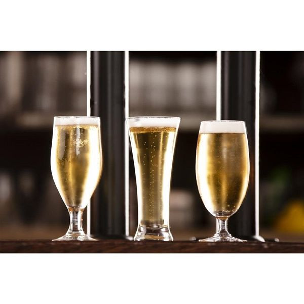 Verres à bière Olympia avec pied 42cl (6 pièces), DA933