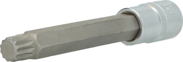 Brilliant Tools Douille multi-dents 1/2", 140 mm de long, M14, BT022956