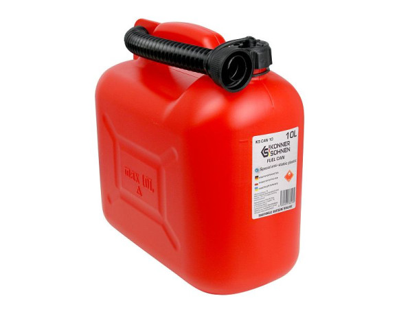 Réservoir de carburant Könner & Söhnen, plastique spécial antistatique, 10 l, KS CAN 10