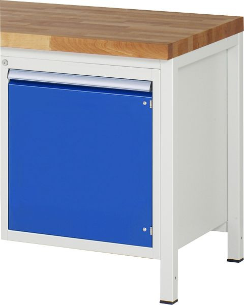 Conteneur de sous-construction RAU série 7000, L580 x P650 x H620 mm, 1 x porte battante taille L 1xH540 mm, ouverte en haut, 03-L3.8AR.11