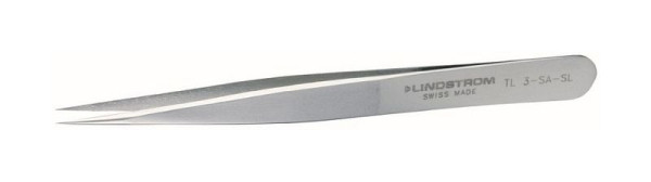 Brucelles de haute précision Bahco avec pointes très pointues, courtes, UE : 5 pièces, TL 3-SA-SL