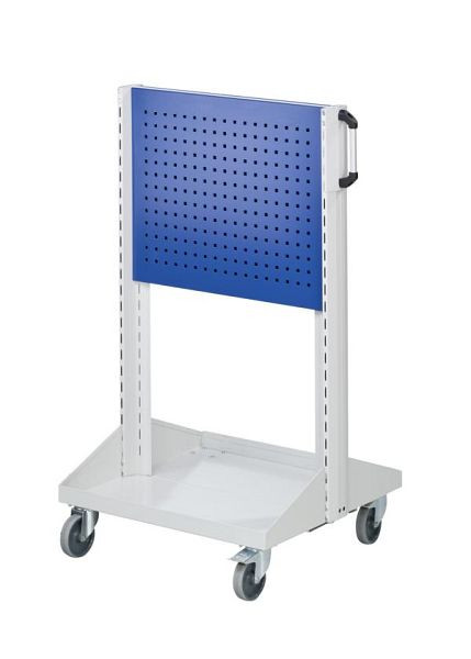 Panneaux de tôle perforée de base ANKE pour voitures; 800 x 720 x 1350 mm; RAL 7035/5010; avec 2 x panneau métallique perforé (1 x par côté), 962.024