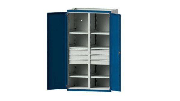 Etablis ANKE, armoire pour charges lourdes, modèle 203, 1085 x 630 x 1950 mm, RAL 7035/5010, 620.063