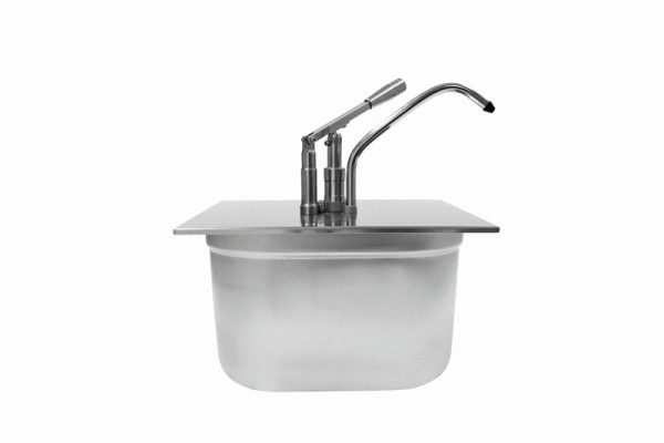 Distributeur doseur Schneider 1/2 sans récipient GN, pour GN 1/2 - 270 x 330 x 380 mm, 152417
