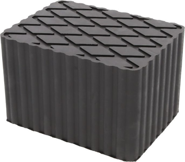 KS Tools patin en caoutchouc 06 pour plates-formes élévatrices, 160 x 120 x 100 mm, 160.0481