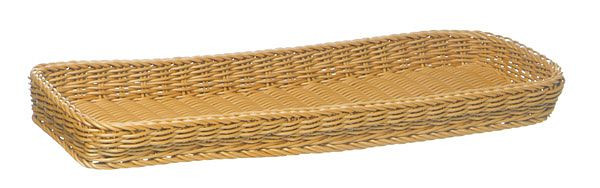 Plateau boulanger APS format 60 x 20 cm, hauteur : 5 cm, polypropylène, beige clair, -PROFI LINE-, 50910