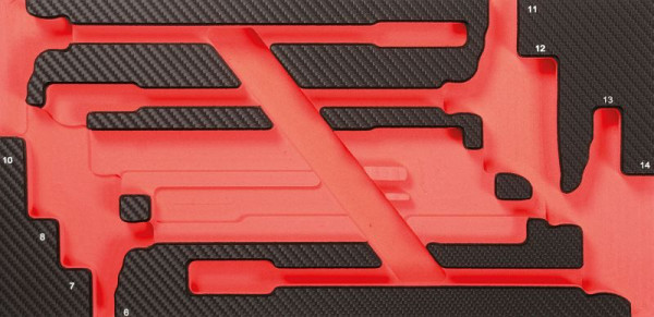 Insert Projahn ProForm vide pour tournevis à douille hexagonale à poignée en T, 5999-355E