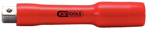 KS Tools Rallonge 3/8" avec isolation de protection et verrouillage à vis, 125 mm, 117.3823