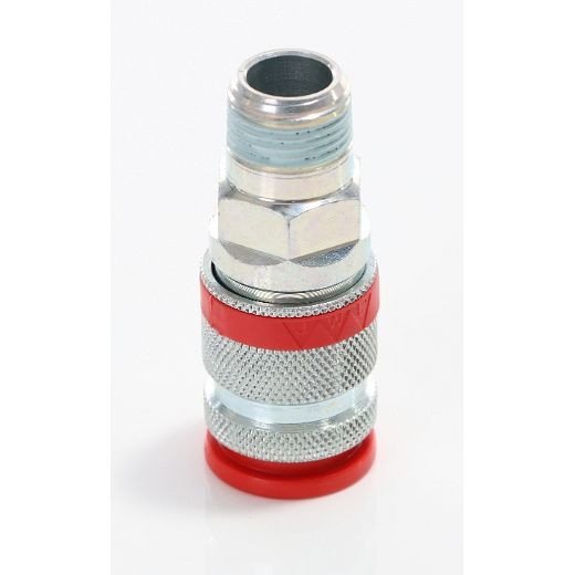 Raccord en acier JWL Série 520, DN 7, 8, AG 3/8' BSP, 41202