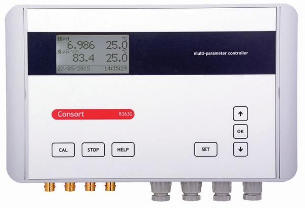 Consort R3630 - Contrôle 2 canaux PH / LF / CL / ORP, R3630