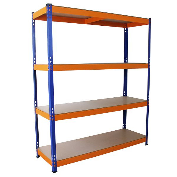 Monster Racking S-Rax étagère de rangement 150 cm L x 50 cm l, bleu/orange, 10689