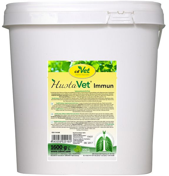 cdVet HustaVet Immune 1,6 kg, 2016