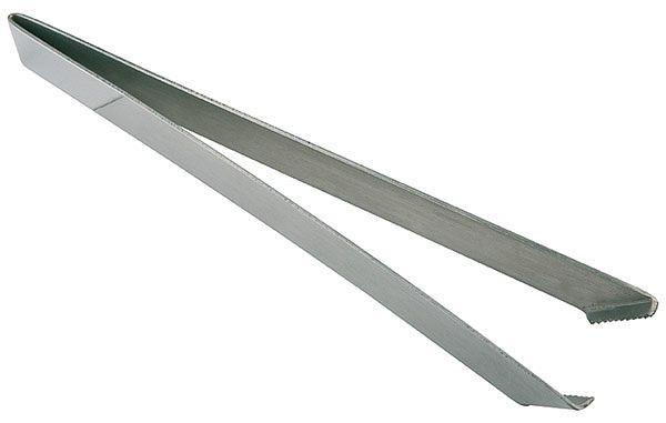 Pince à glace APS, longueur 20 cm, acier inoxydable, poli mat, 93190