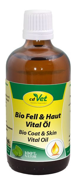 cdVet Huile Vitale Fourrure & Peau Bio 100ml, 4146