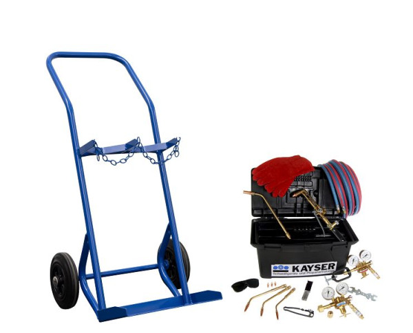 Kit complet ELMAG AUTOGEN - sans bouteilles de gaz, coffret de montage KE 17/5m - set / 10 l, 57271