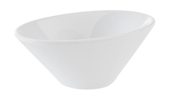 Bol APS -MINI-, 10,5 x 6 cm, hauteur : 4 cm, mélamine, blanc, 0,07 litre, lot de 20, 84445