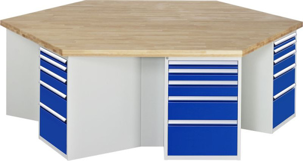 Etabli de groupe RAU 4000 - modèle 499, L2700 x P2340 x H900 mm, 03-499-135B5M.11