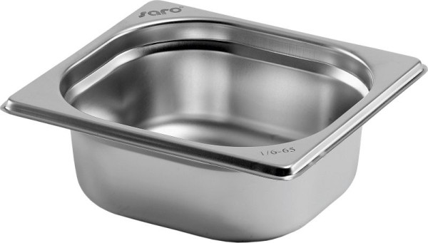 Saro BASIC LINE bac gastronorme 1/6 GN hauteur 100mm, 126-5185T