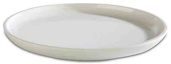 Assiette APS -ASIA PLUS-, Ø 16 cm, hauteur : 2 cm, mélamine, intérieur : blanc, brillant, extérieur : blanc, mat, 15425
