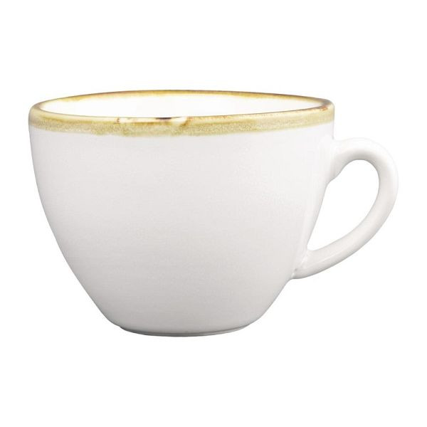 Olympia Kiln Tasses à Cappuccino Blanc Craie 23cl (Lot de 6), FB988